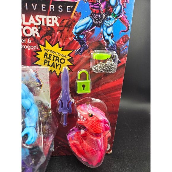 Masters Of The Universe Dragon Blaster Skeletor Retro Play Deluxe Figure Set - Picture 3 of 6